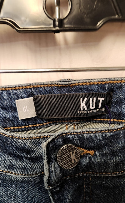 NWT Kut from the Kloth Women's Size 6 Long Blue Jeans Elizabeth
