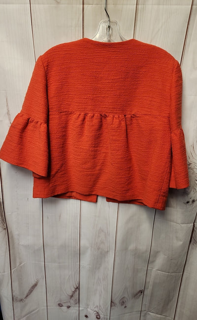 Loft Women's Size M Orange Jacket
