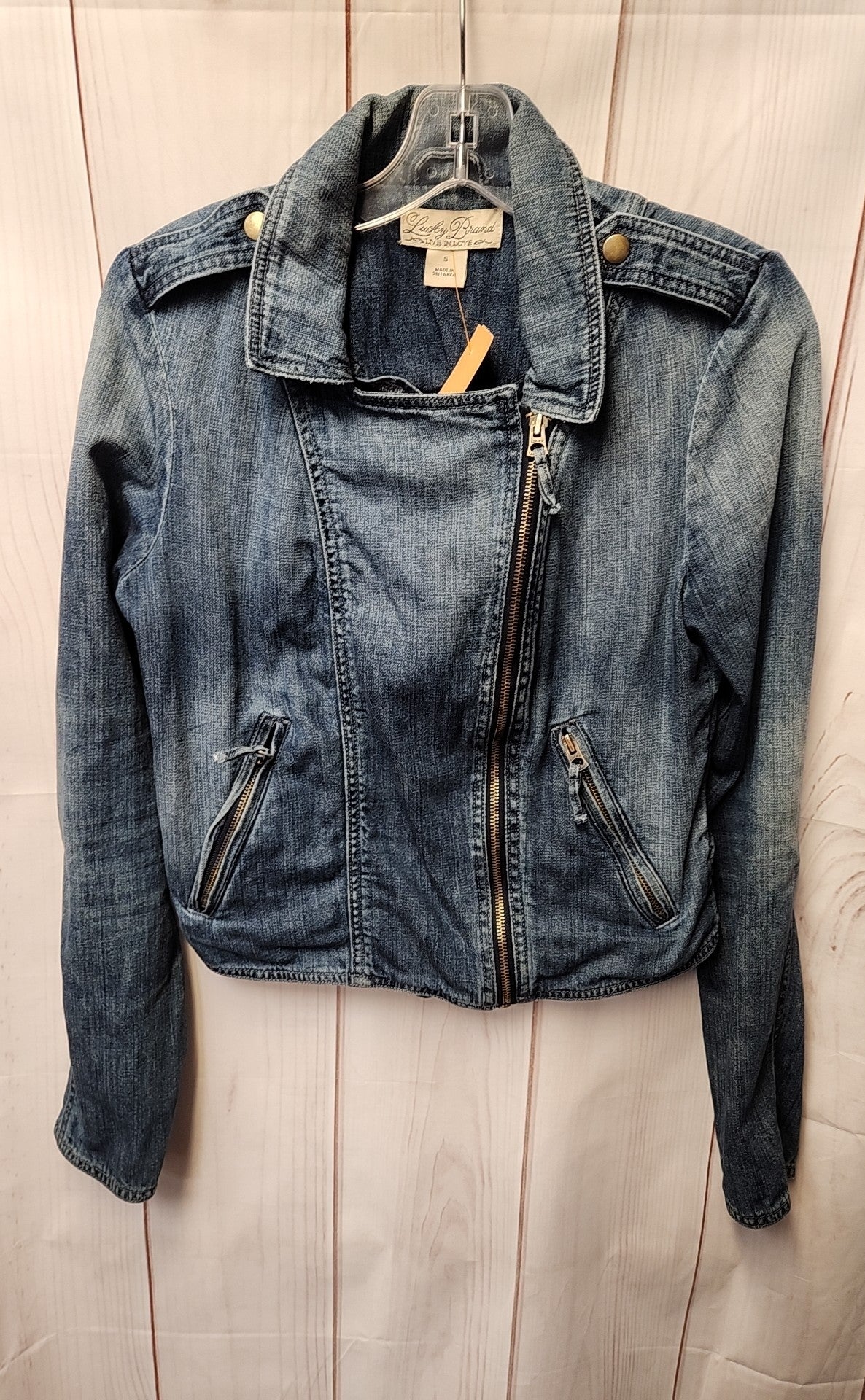 Lucky Brand Women's Size S Blue Jacket