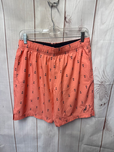 Nautica Men's Size S Peach Swim Trunks