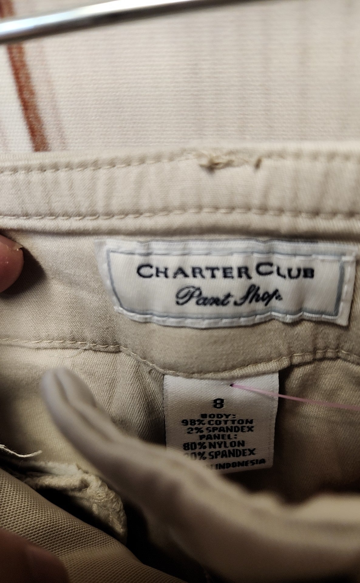 Charter Club Women's Size 8 Beige Shorts