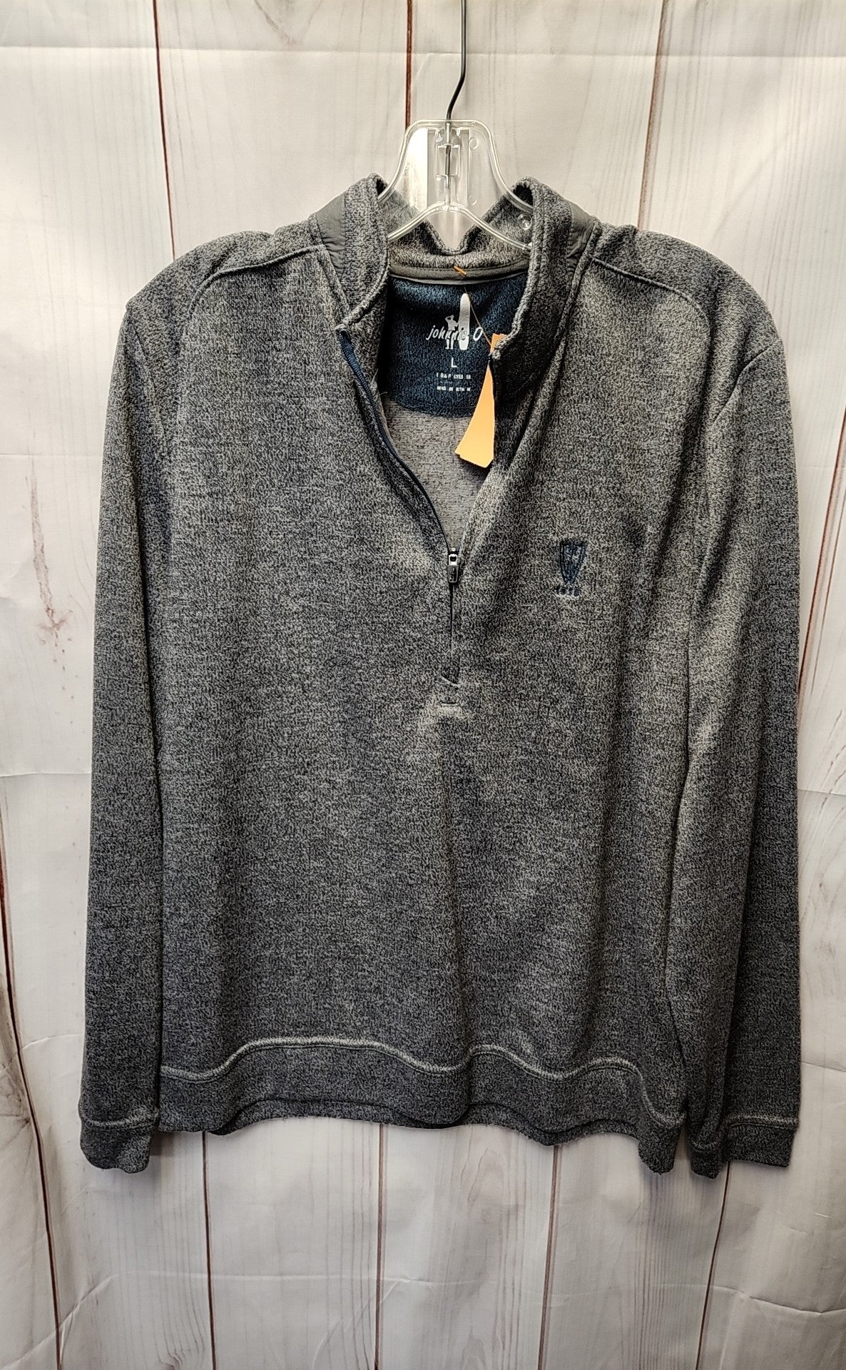 johnnie-O Men's Size L Gray Shirt