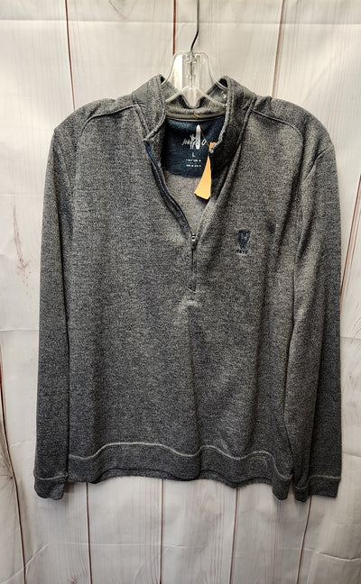 johnnie-O Men's Size L Gray Shirt