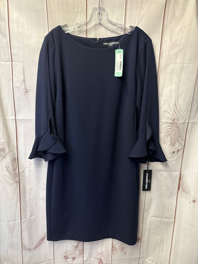 Karl Lagerfeld Women's Size 12 Navy Dress