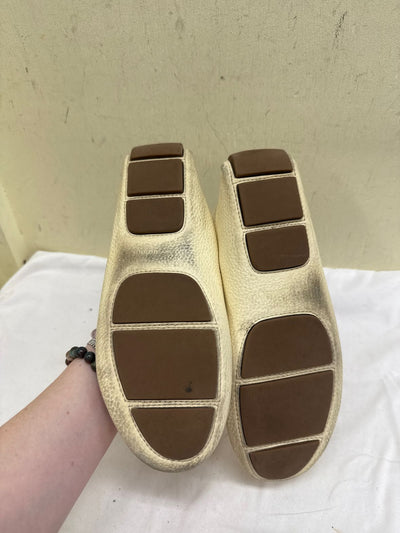 Tory Burch Women's Size 9 Off-White Flats AS IS - Wear
