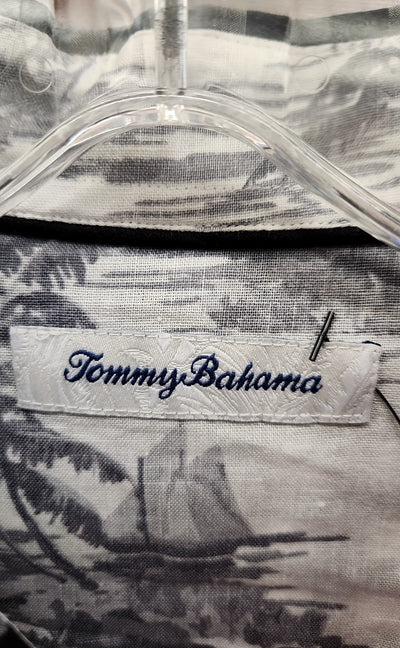 Tommy Bahama Men's Size M Black Shirt