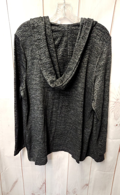 Chico's Women's Size 2 = US L Black Cardigan