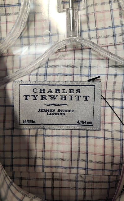 Charles Tyrwhitt Men's Size L White Shirt