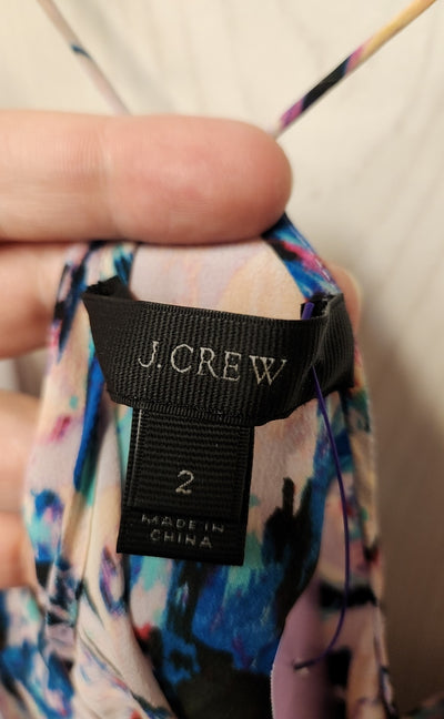 J Crew Women's Size 2 Pink Sleeveless Top