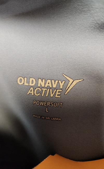 Old Navy Women's Size L Blue Leggings