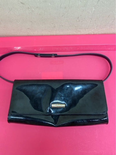 Longchamp Roseau Hereitage Black Purse Bag