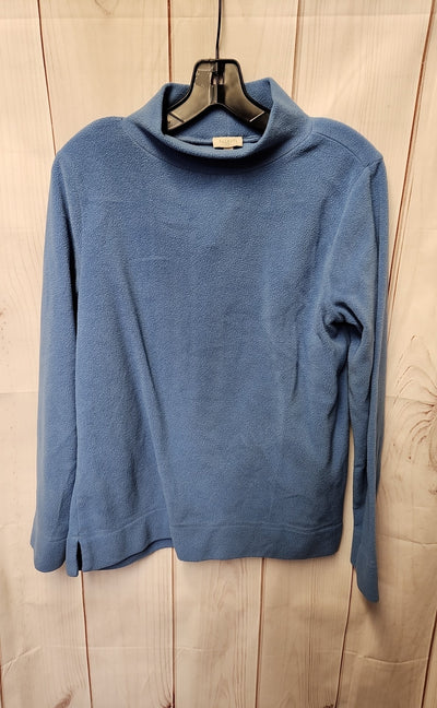 Talbots Women's Size M Blue Sweatshirt