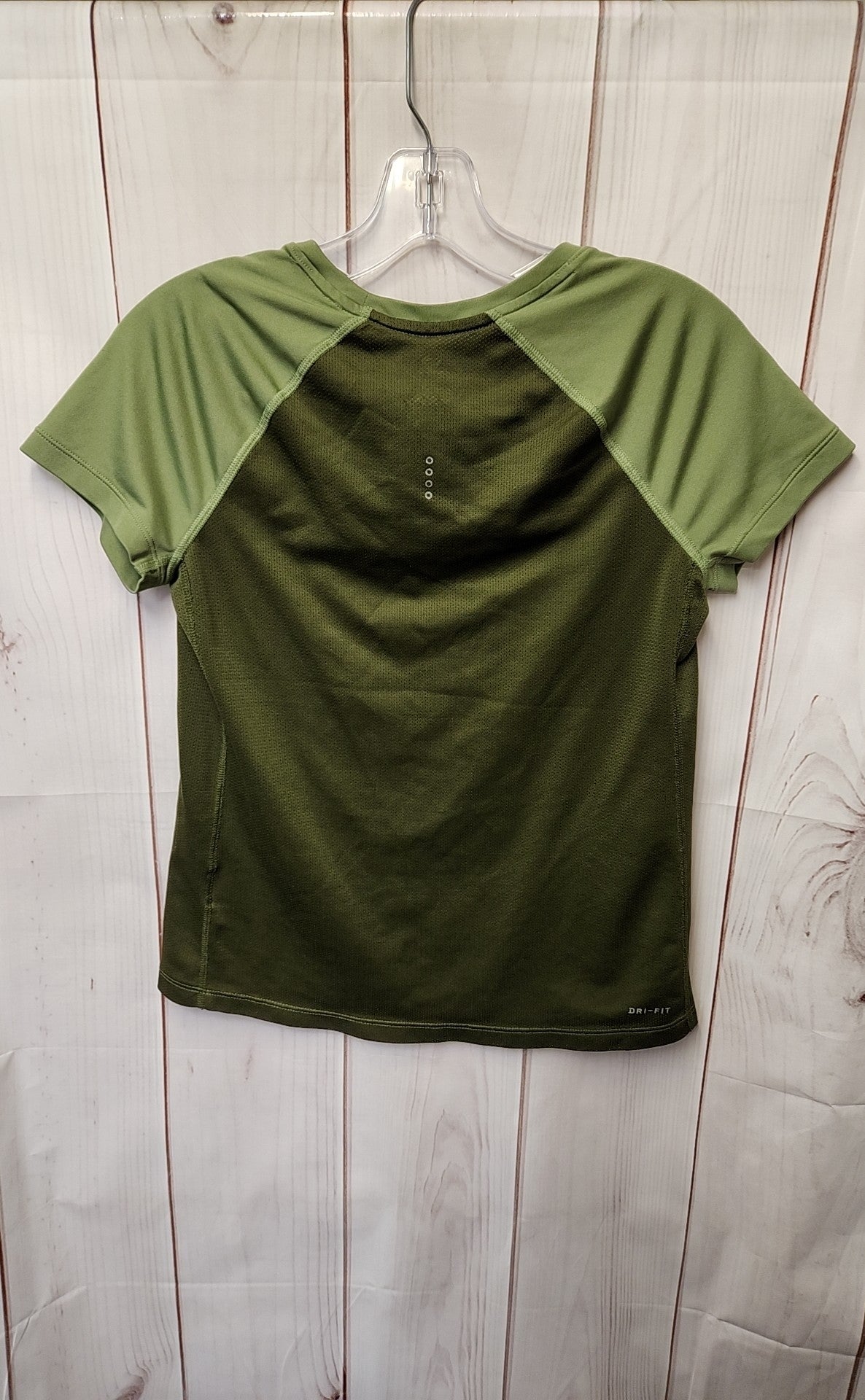 Nike Women's Size M Green Short Sleeve Top