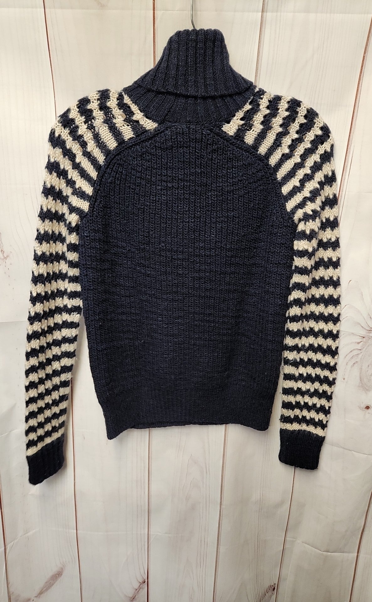 Tory Burch Women's Size XS White & Black Sweater