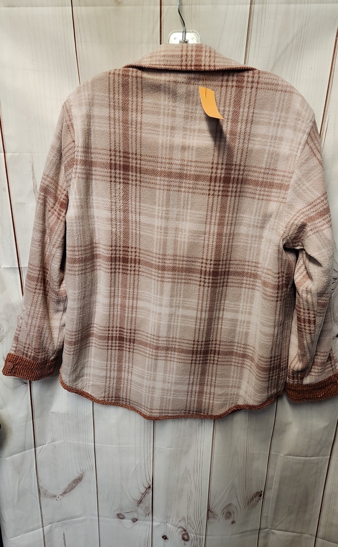 Love Tree Women's Size L Pink Corduroy Reversible Jacket