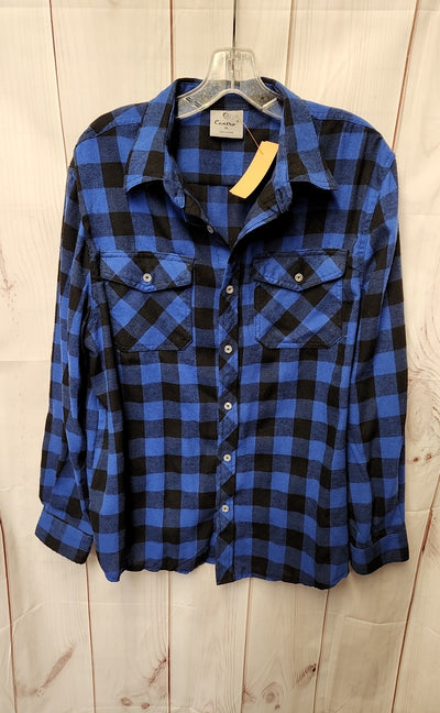 Centro Men's Size XL Blue Shirt