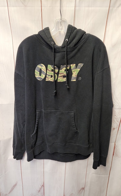 Obey Men's Size L Black Sweatshirt