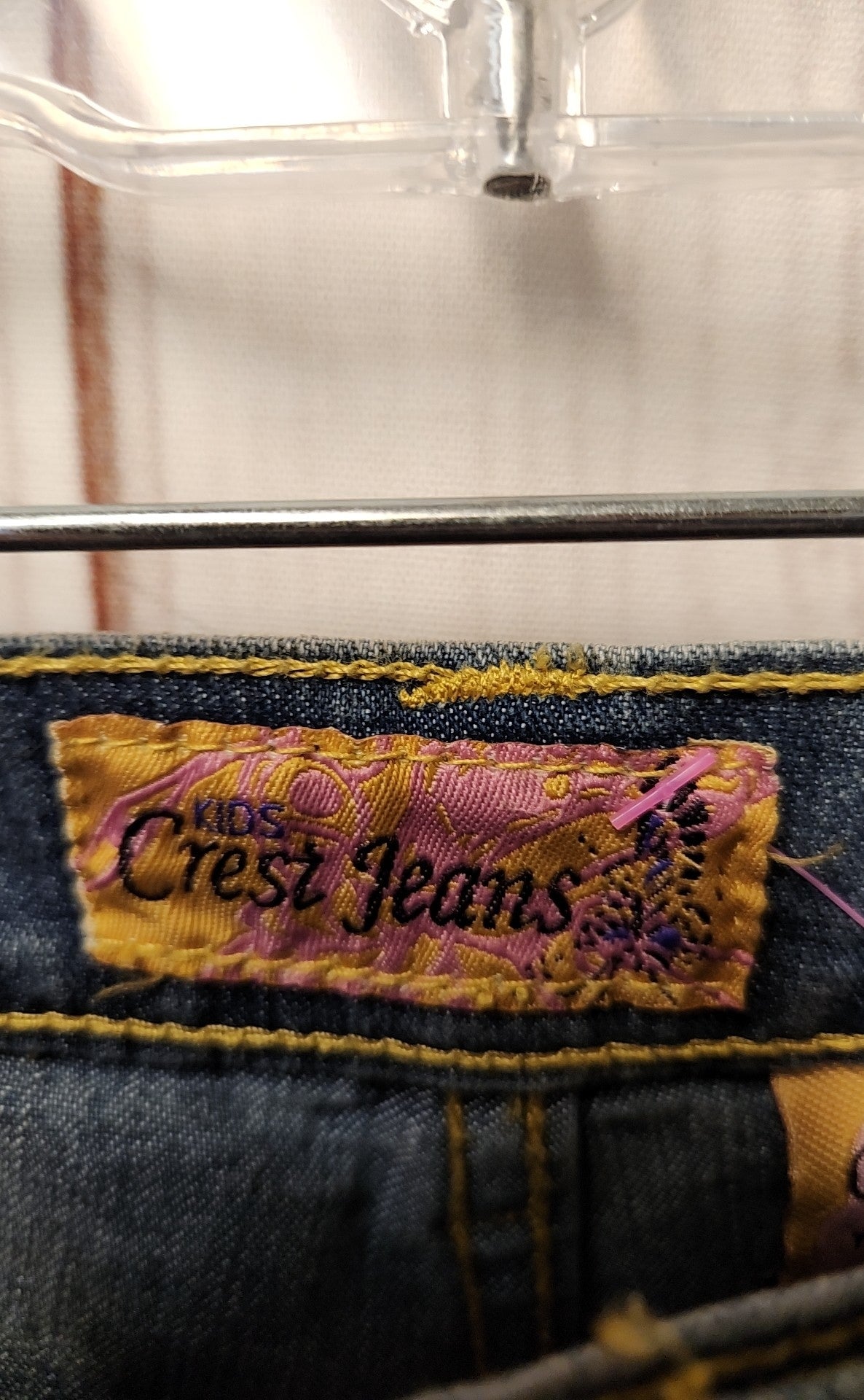 NWT Crest Girl's Size 12 Blue Jeans