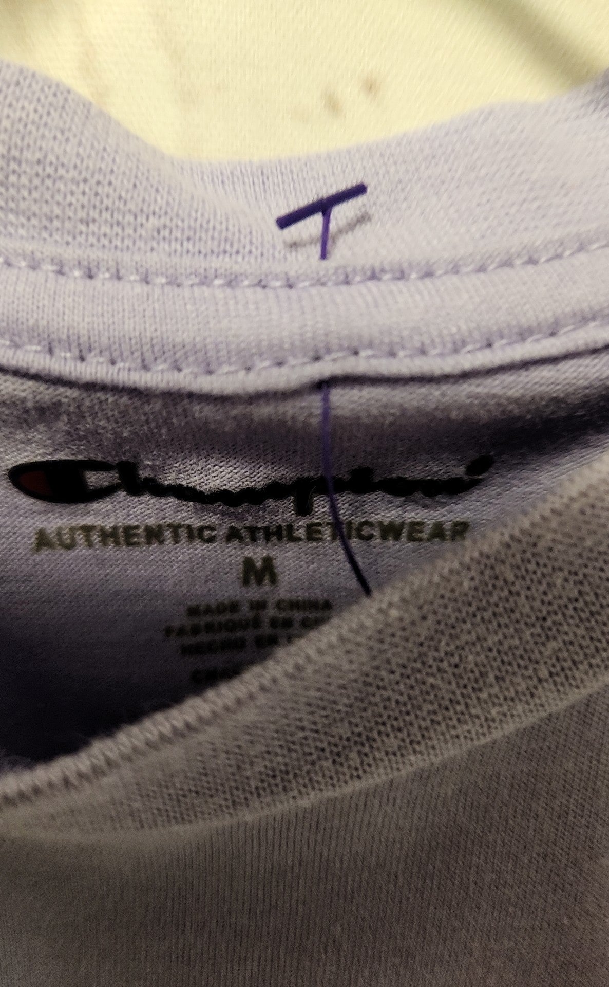Champion Girl's Size 8/10 Purple Shirt