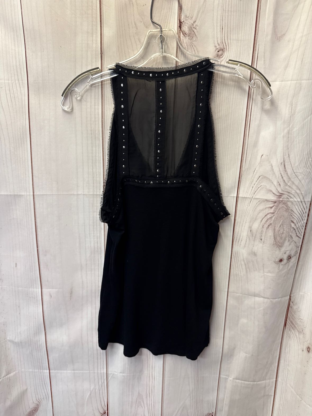 Bar III Women's Size M Black Sleeveless Top