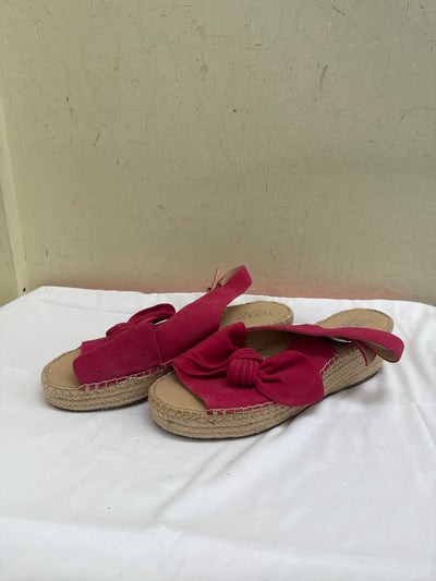 Franco Sarto Women's Size 9-1/2 Pink Sandals