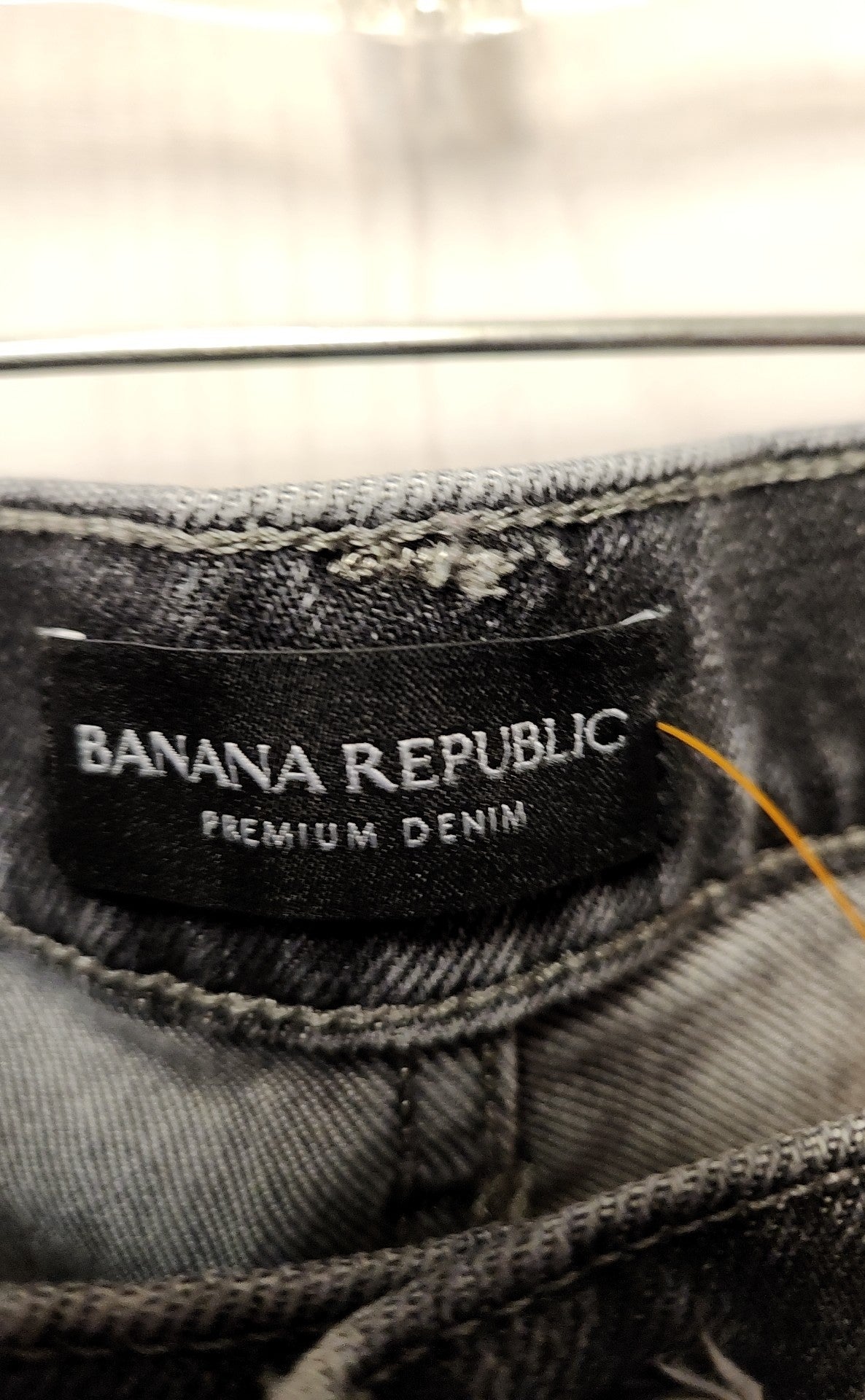 Banana Republic Women's Size 29 (7-8) Black Jeans High Rise Slim