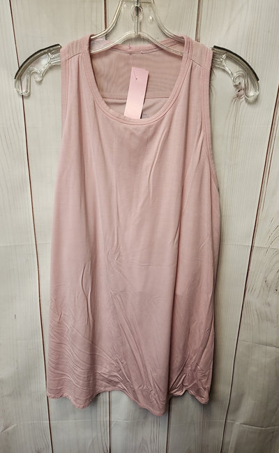 SheBird Women's Size 8 = US 2X Pink Active Top The Aspen Fitted Bra Tank