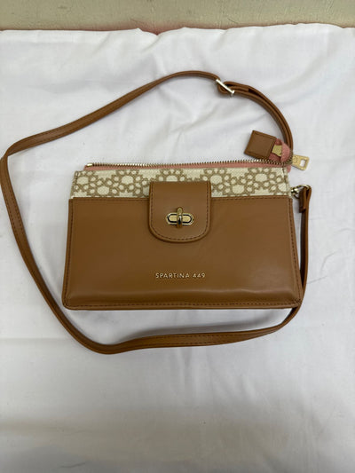 Spartina 449 Tan Leather Purse Bag