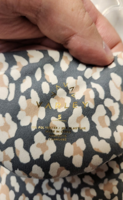 Varley Women's Size S Gray Floral Leggings