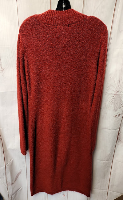 Mak Sweater Women's Size M Red Dress