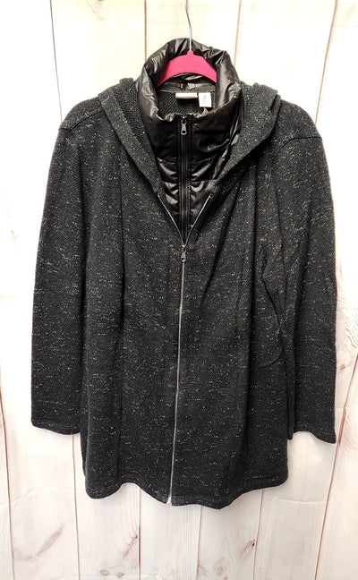 Zenergy - Chico's Women's Size 3 = US XL Black Jacket