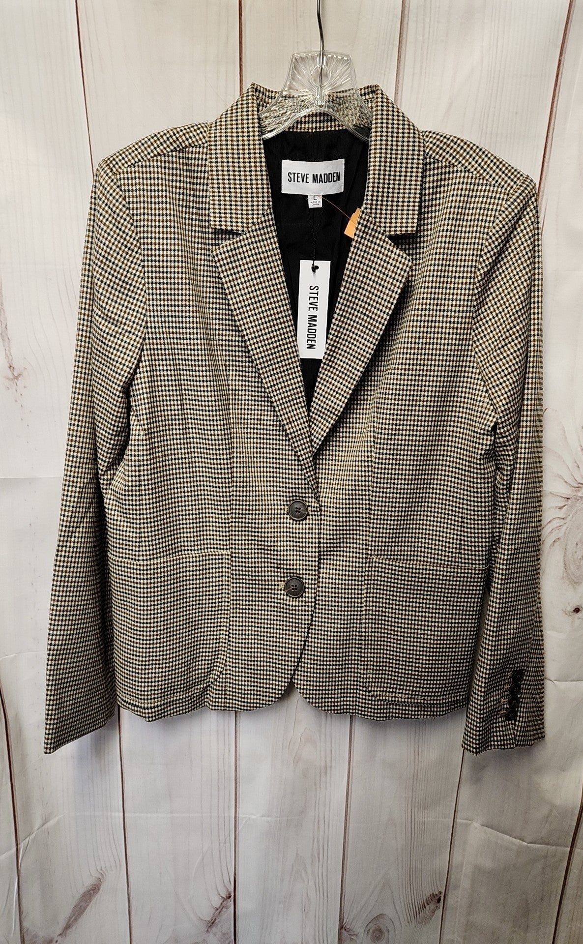 NWT Steve Madden Women's Size L Brown Blazer