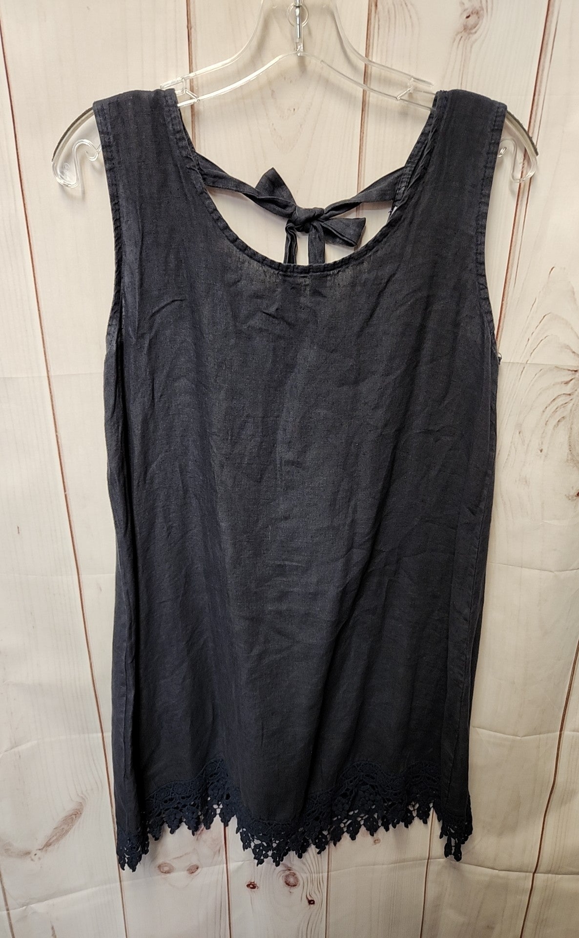 Rosemarine Women's Size S Blue Linen Dress - Made in Italy