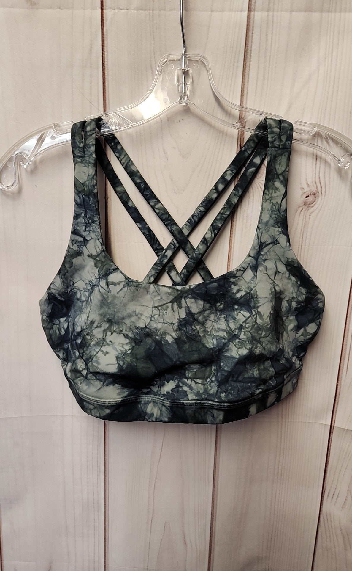 Lululemon Women's Size 8 Green Sports Bra