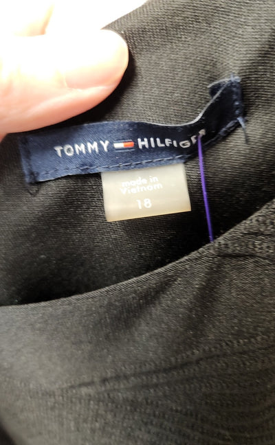 Tommy Hilfiger Women's Size 18 Black Dress