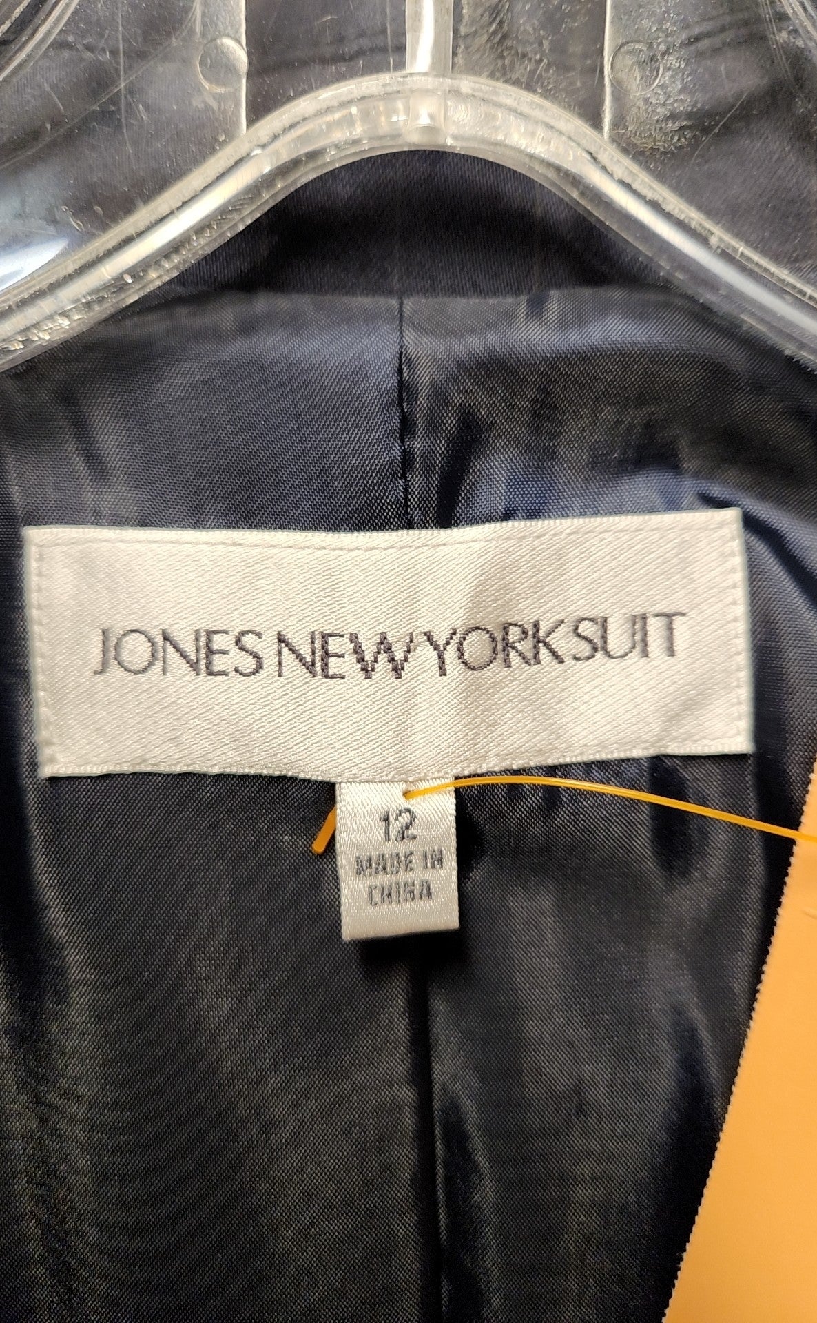 Jones New York Women's Size 12 Navy Coat