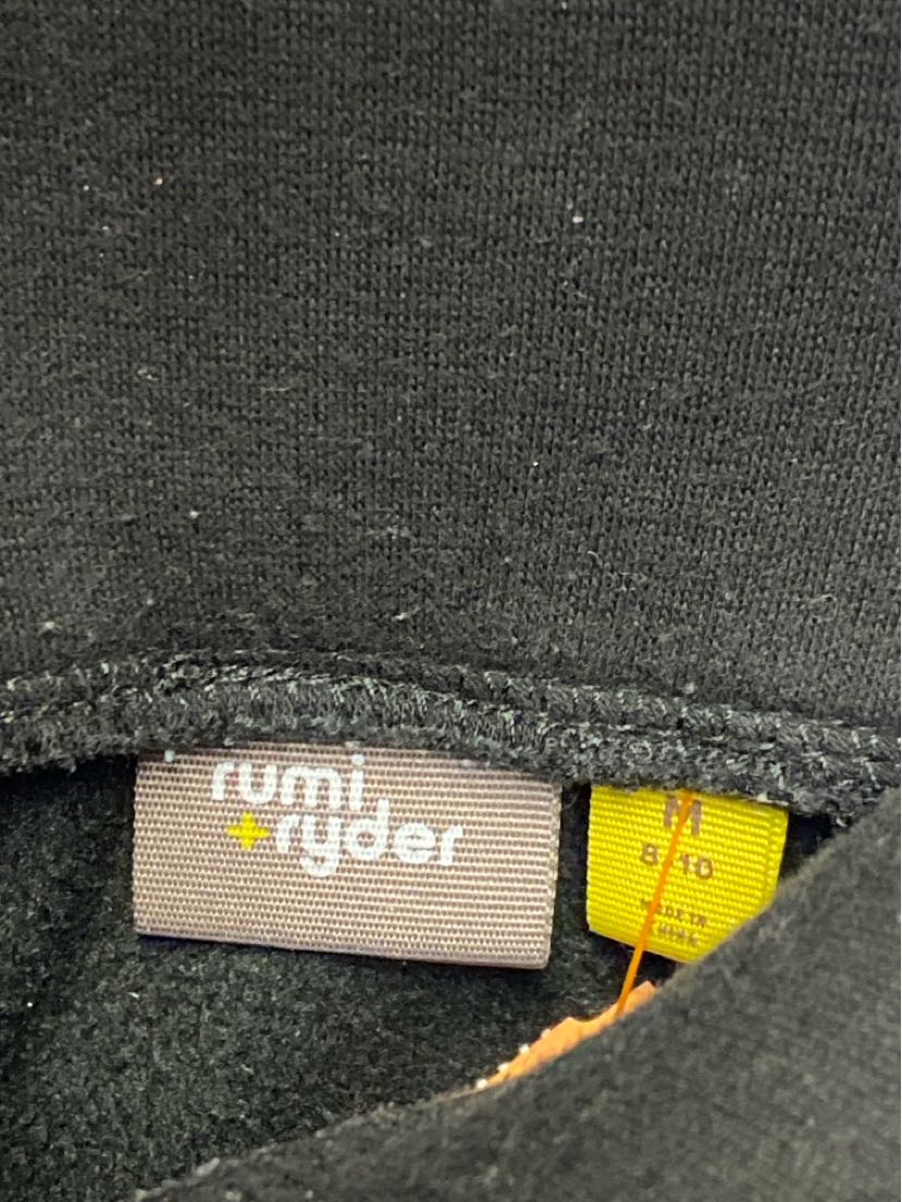 Rumi+ Ryder Girl's Size 8/10 Black Sweatpants