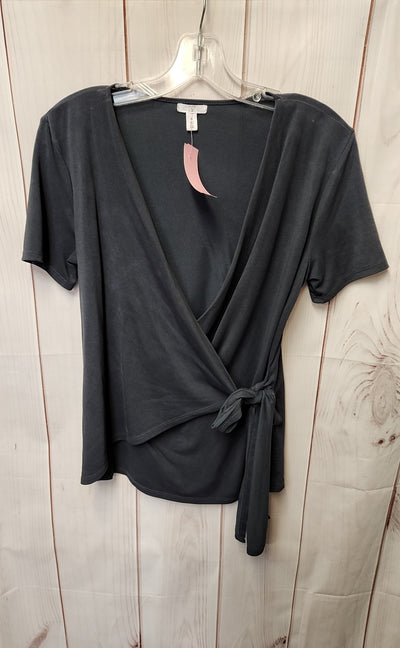BP Women's Size XS Gray Short Sleeve Top