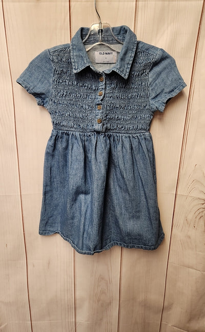 Old Navy Girl's Size 4 Blue Dress