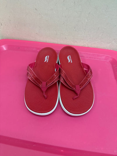 Skechers Women's Size 8 Red Sandals
