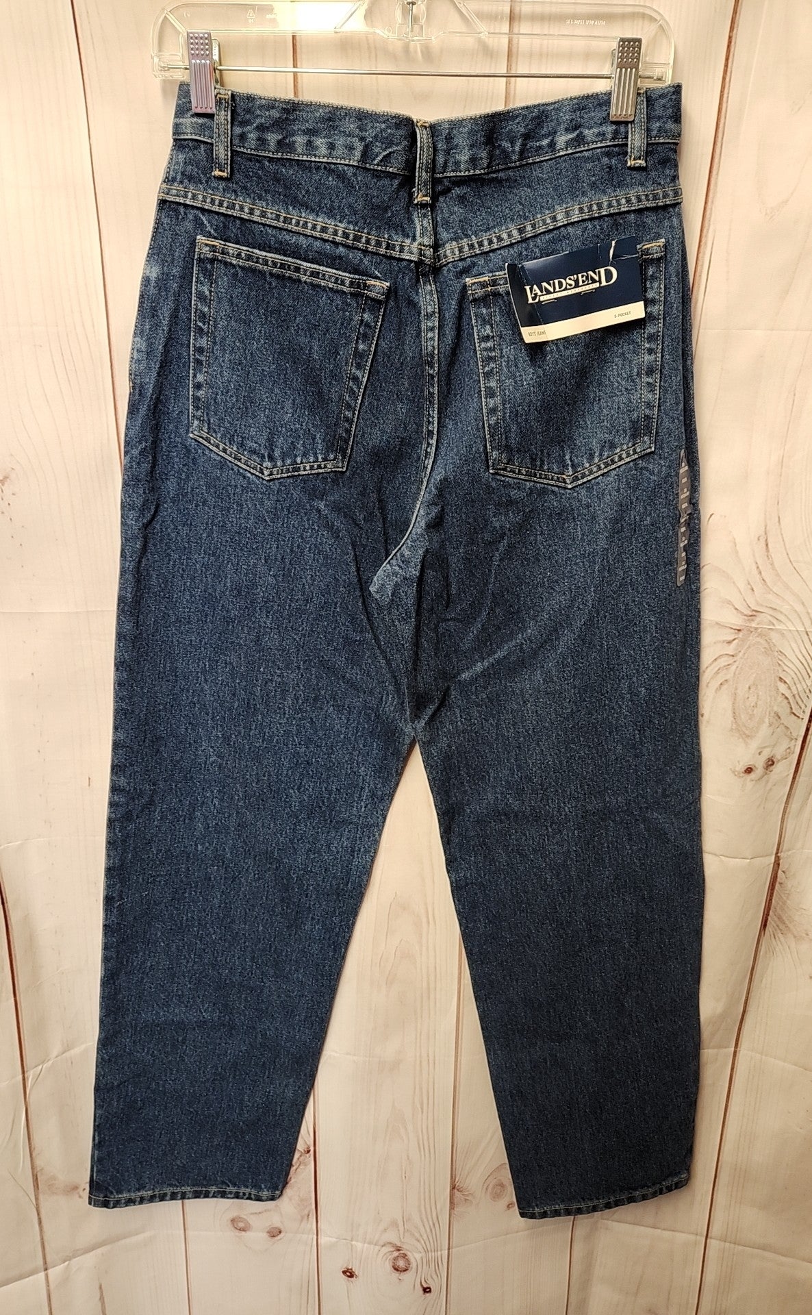 NWT Lands End Boy's Size 20 Blue Jeans