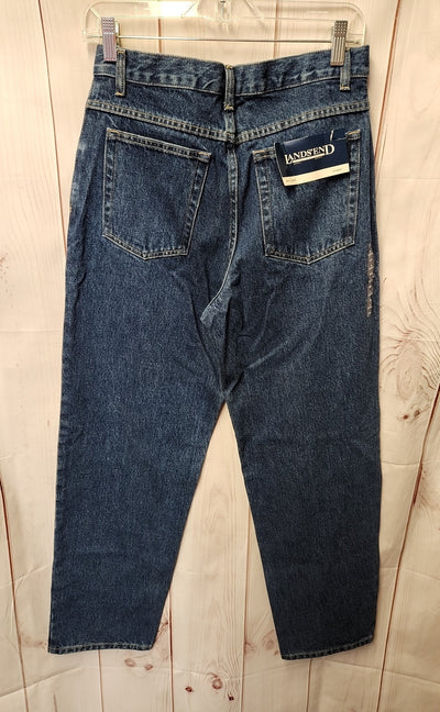 NWT Lands End Boy's Size 20 Blue Jeans