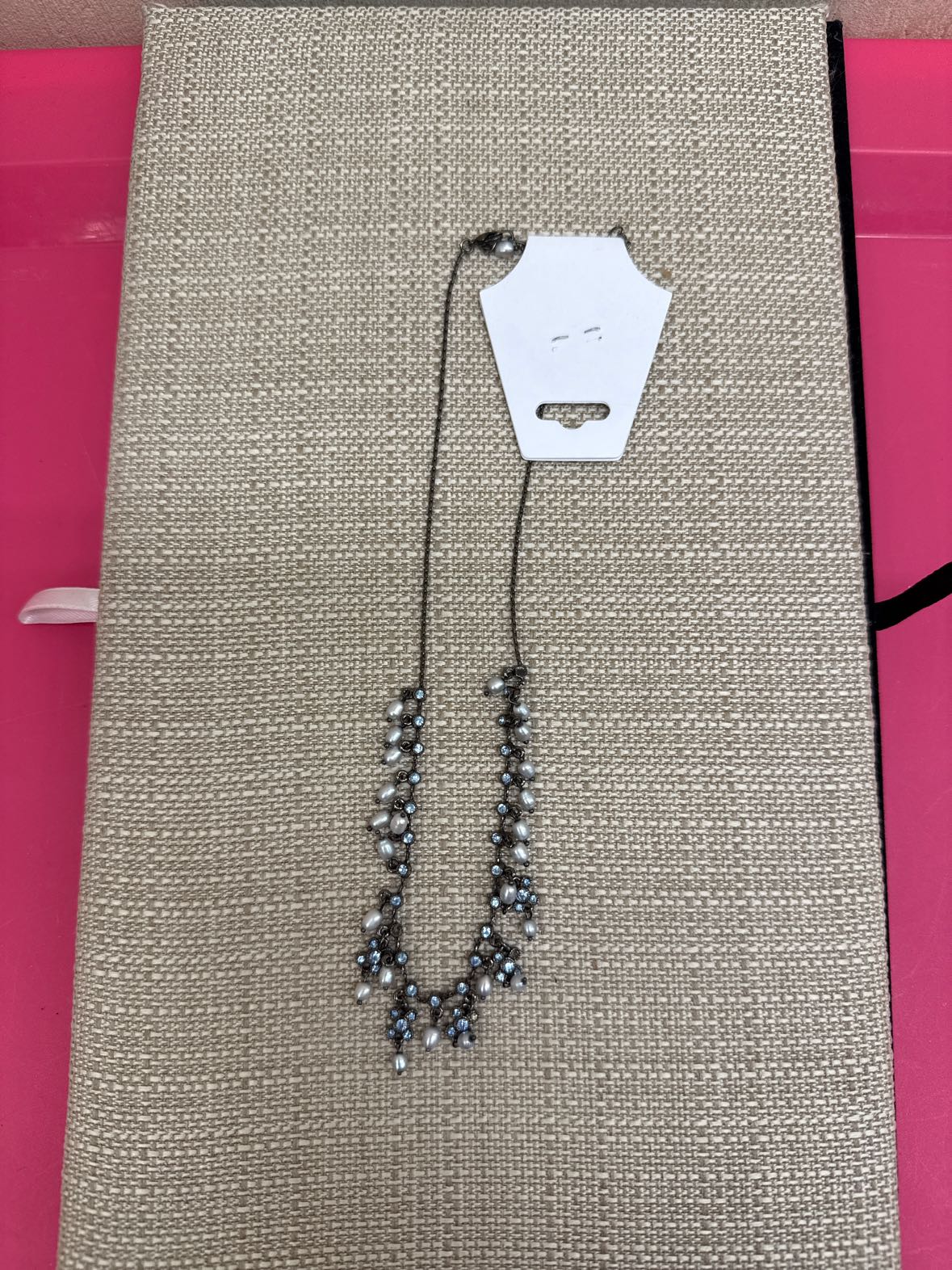 Black Beaded Necklace
