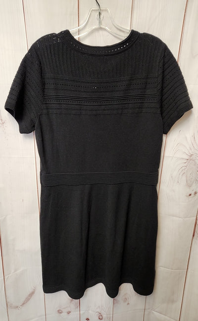 Loft Women's Size L Black Dress
