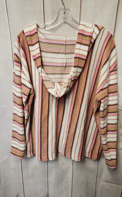 Billabong Women's Size L Pink Hoodie