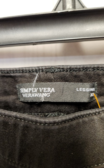 Simply Vera Women's Size XL Black Pants Legging