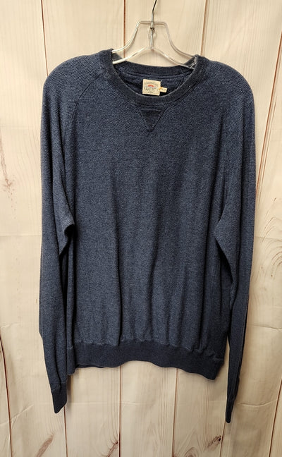 Faherty Men's Size XXL Blue Shirt