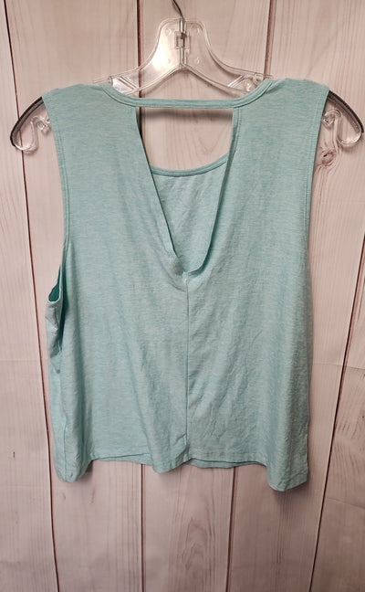 Beyond Yoga Women's Size M Blue Sleeveless Top