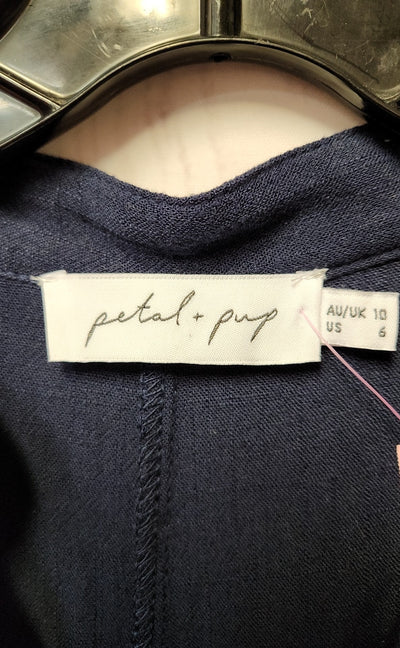 Petal & Pup Women's Size 6 Navy Jumpsuit