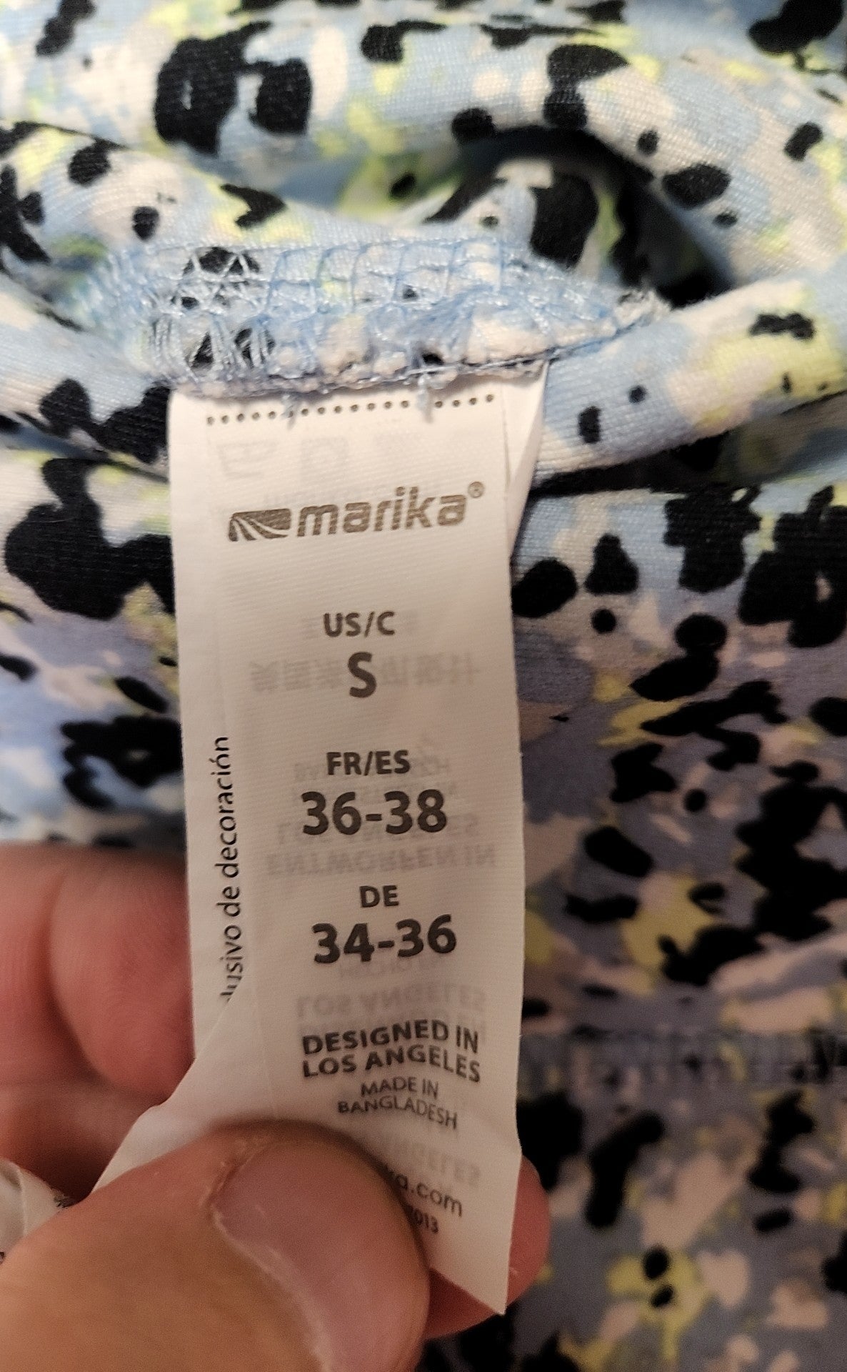 Marika Women's Size S Blue Leggings